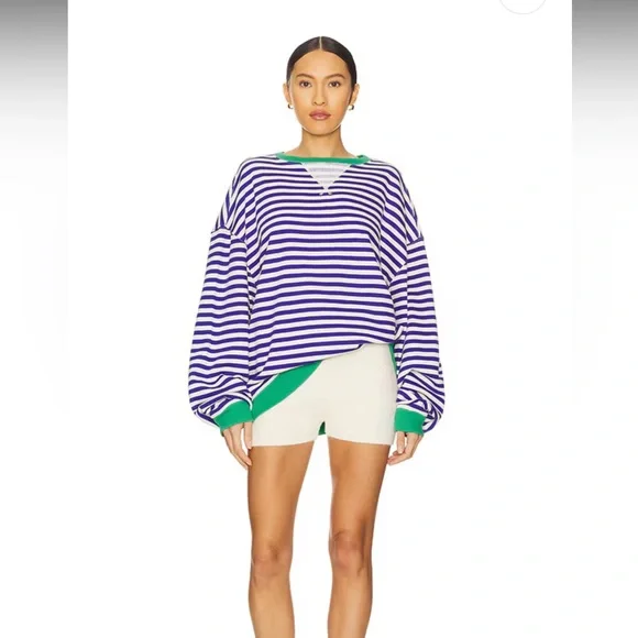 We The Free Classic Striped Crew - Picture 3 of 8